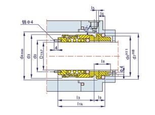 122型机械密封(图1)